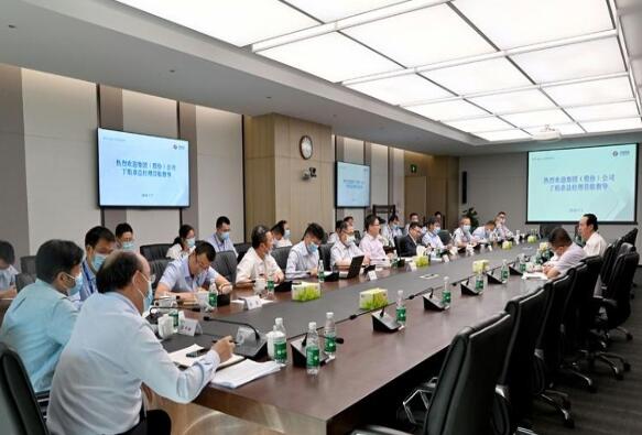 中國電建集團(tuán)公司黨委副書記、總經(jīng)理丁焰章到電建國際公司調(diào)研