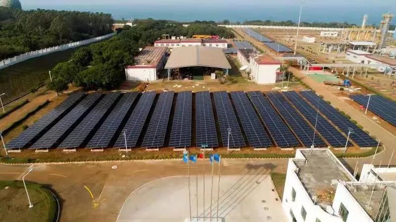 集風光儲一體！中國海油潿洲油田群光伏電站正式投運