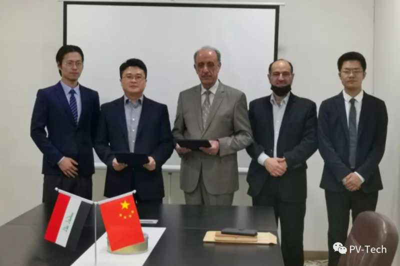 中國能建與伊拉克、越南簽署355MW光伏項(xiàng)目