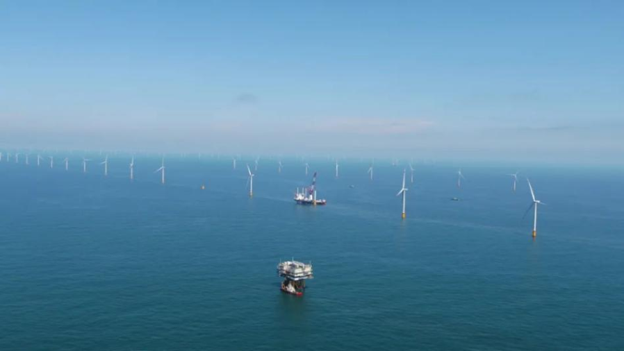 江蘇如東H6、H10兩座海上風(fēng)電場迎來全機(jī)組全容量并網(wǎng)后首次滿發(fā)