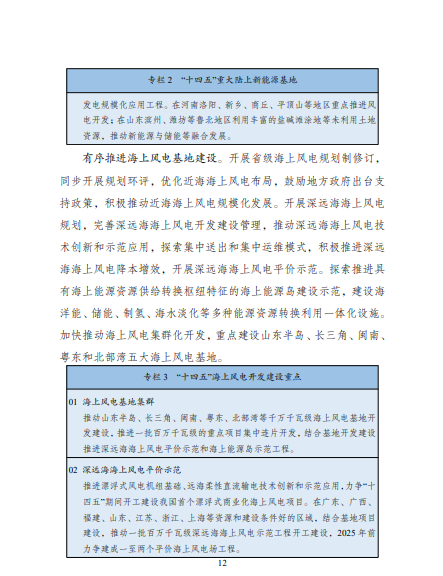 發(fā)改委、能源局等九部委聯合印發(fā)發(fā)布“十四五”可再生能源規(guī)劃！