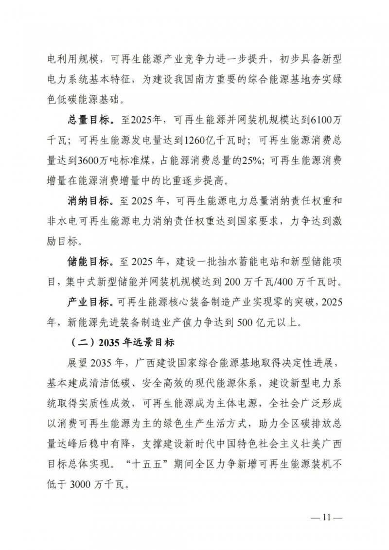 廣西“十四五”規(guī)劃：大力發(fā)展光伏發(fā)電，到2025年新增光伏裝機15GW！