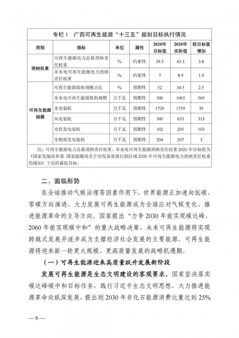 廣西“十四五”規(guī)劃：大力發(fā)展光伏發(fā)電，到2025年新增光伏裝機15GW！