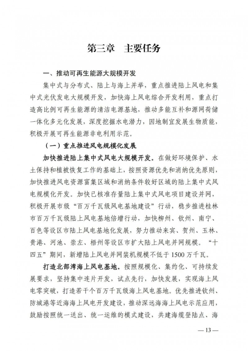 廣西“十四五”規(guī)劃：大力發(fā)展光伏發(fā)電，到2025年新增光伏裝機15GW！