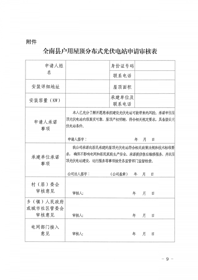 江西全南：不得利用光伏對群眾進(jìn)行虛假宣傳、鼓動(dòng)貸款，違規(guī)則納入失信企業(yè)黑名單！