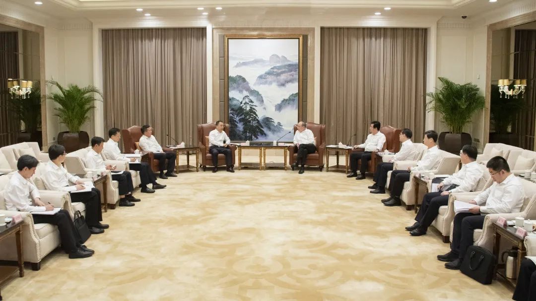 鄒磊、劉明勝拜會福建省委書記尹力、省長趙龍