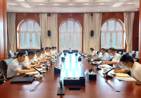 丁焰章拜訪國家能源局黨組書記、局長(zhǎng)章建華