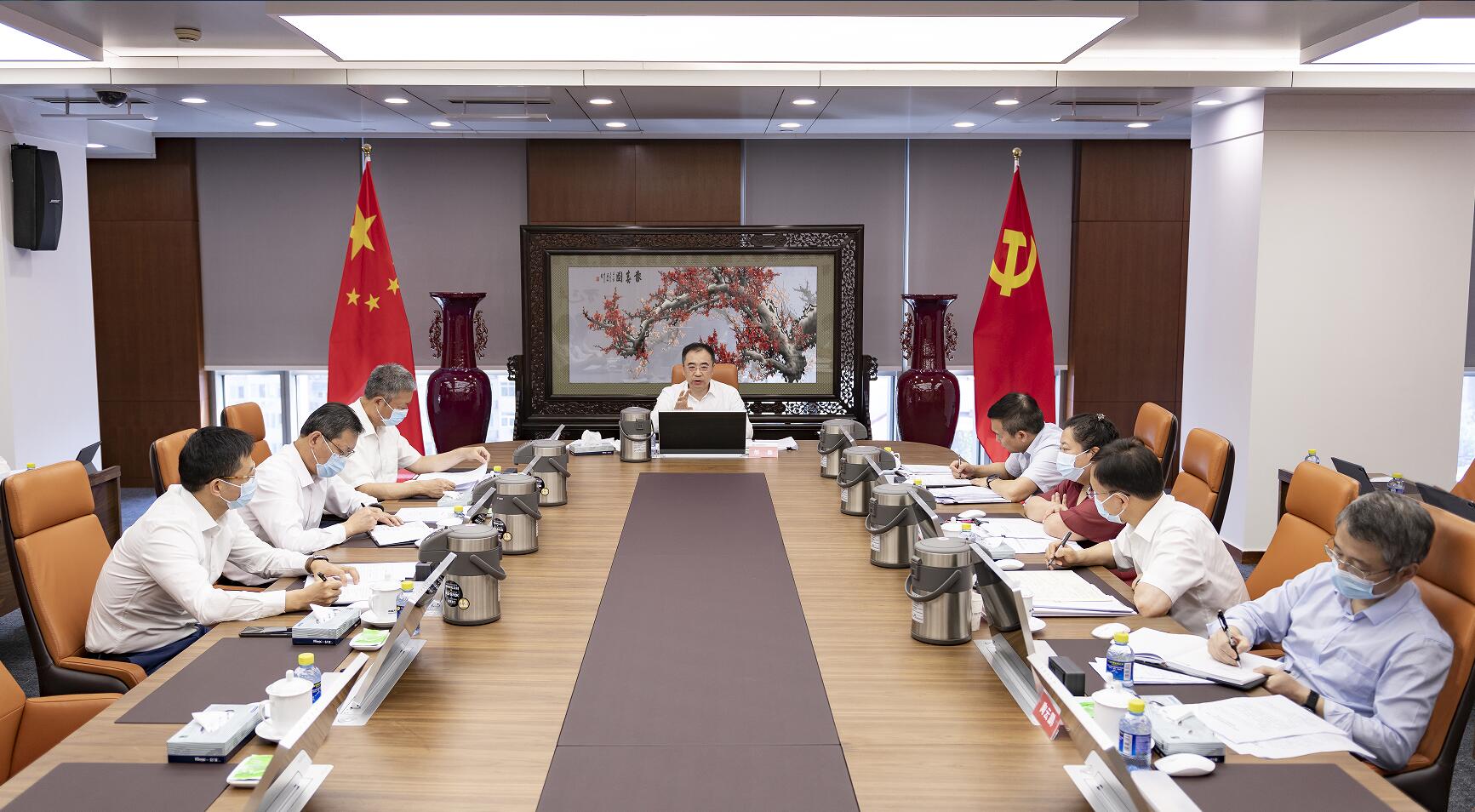 大唐集團公司黨組學(xué)習貫徹全國安全生產(chǎn)電視電話會議精神