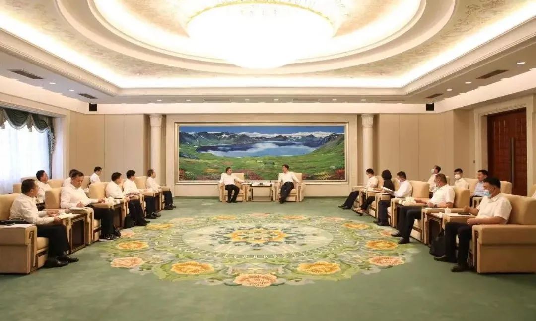 中國(guó)能建黨委書記、董事長(zhǎng)宋海良拜會(huì)吉林省委常委、長(zhǎng)春市委書記張志軍