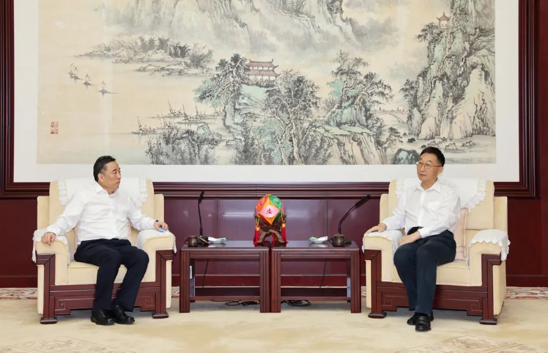 宋海良拜會廣西壯族自治區(qū)黨委書記劉寧、自治區(qū)主席藍天立