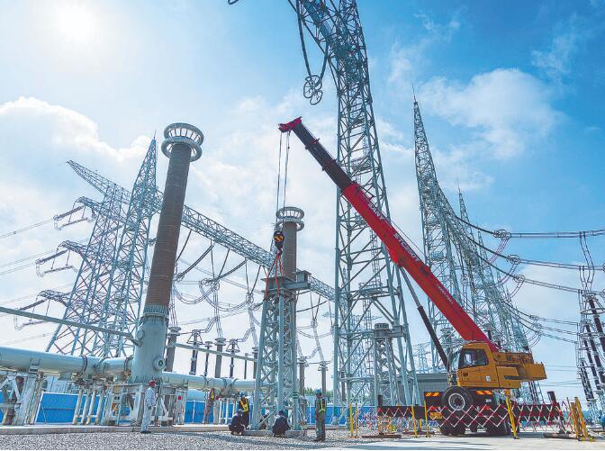 賦能京畿，北京東變電站擴(kuò)建忙