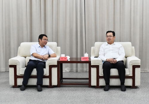 劉源拜會(huì)河北省委常委、副省長，雄安新區(qū)黨工委書記、管委會(huì)主任張國華