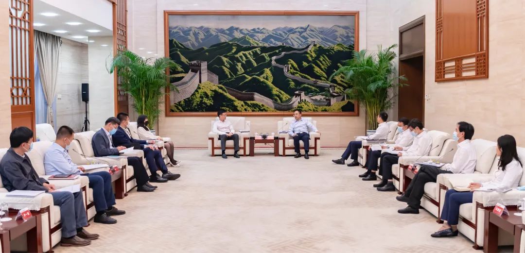 鄒磊會(huì)見北京市西城區(qū)委副書記、代區(qū)長(zhǎng)劉東偉