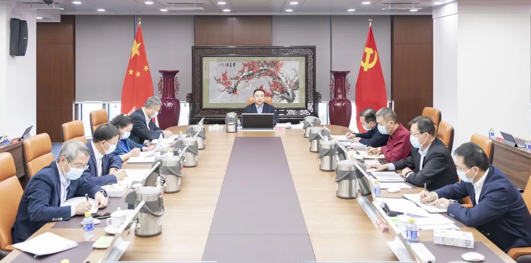 中國大唐黨組傳達(dá)貫徹《中共中央政治局關(guān)于加強和維護黨中央集中統(tǒng)一領(lǐng)導(dǎo)的若干規(guī)定》《中共中央政治局貫徹落實中央八項規(guī)定實施細(xì)則》