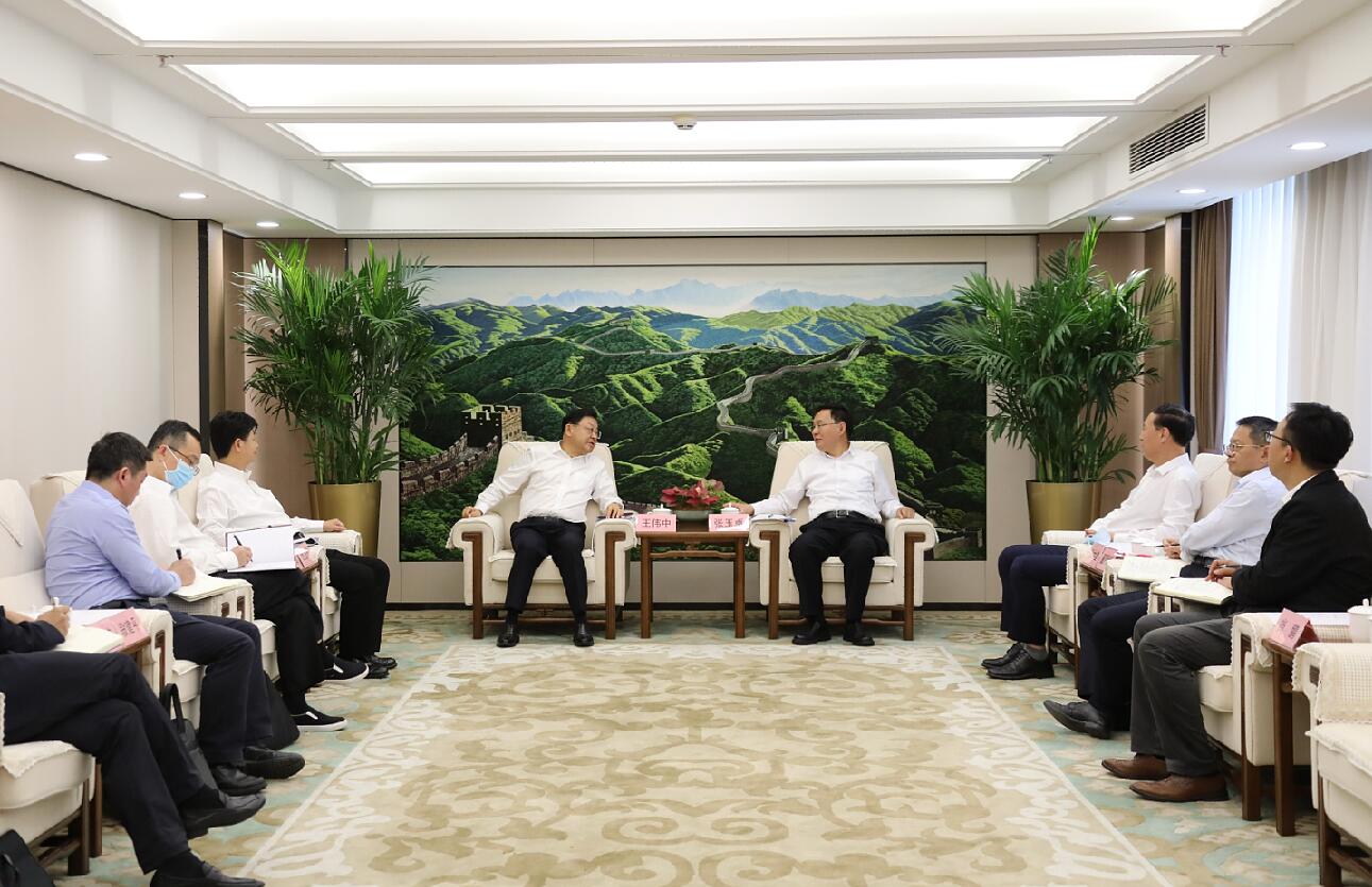 國資委黨委書記、主任張玉卓會見廣東省政府主要負責同志