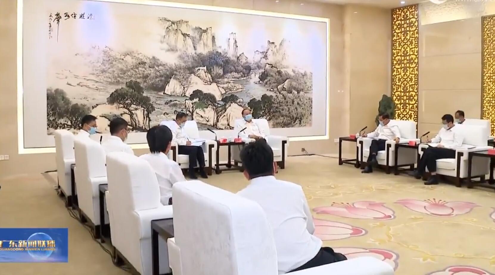 大唐集團(tuán)黨組書記、董事長(zhǎng)鄒磊拜會(huì)廣東省委書記黃坤明、省長(zhǎng)王偉中