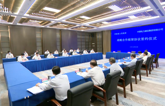 中國(guó)電建黨委書記、董事長(zhǎng)丁焰章拜會(huì)河南省委書記樓陽(yáng)生、省長(zhǎng)王凱