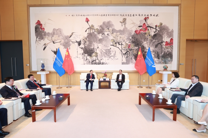 中國(guó)能建黨委書記、董事長(zhǎng)宋海良會(huì)見深交所理事長(zhǎng)陳華平、總經(jīng)理沙雁
