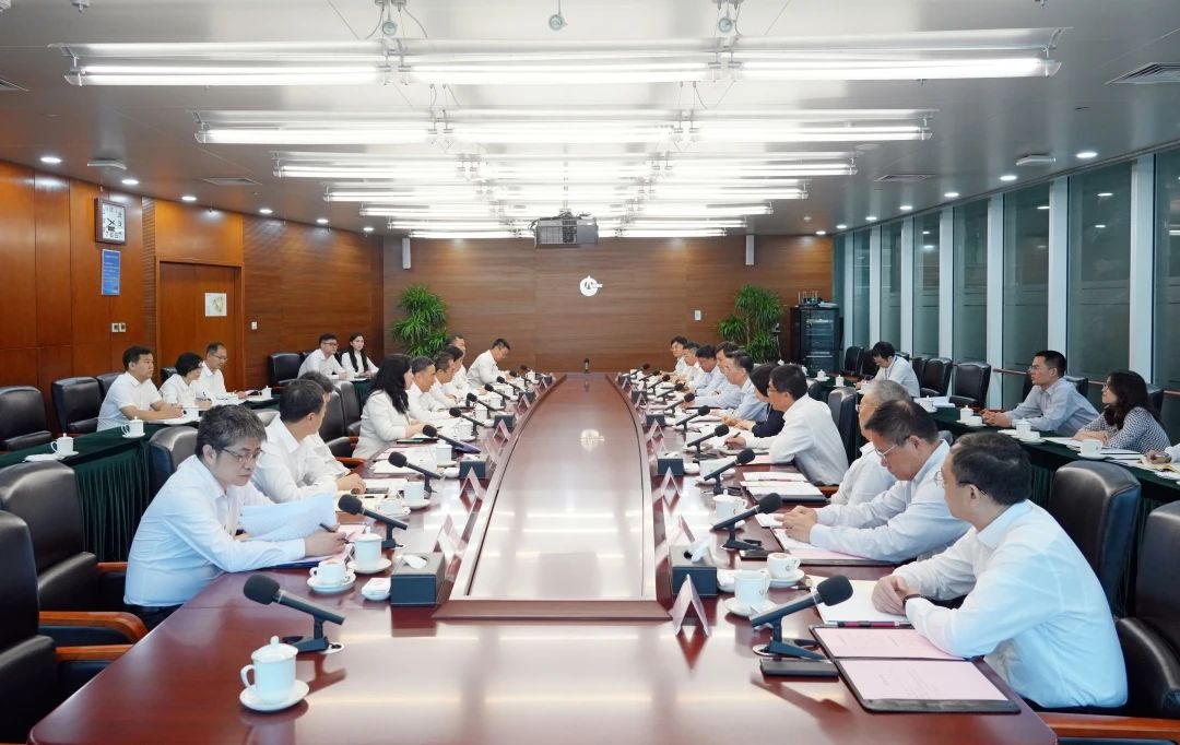 中國能建黨委書記、董事長宋海良與中國海油黨組書記、董事長汪東進(jìn)會談