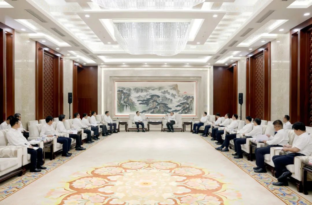 大唐集團(tuán)鄒磊、劉明勝拜會(huì)山東省委書記林武、省長(zhǎng)周乃翔