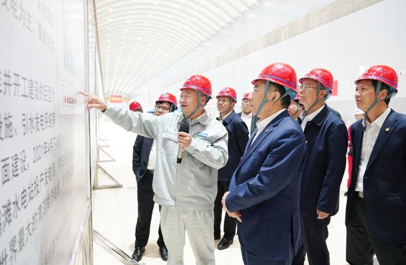 中國能建黨委書記、董事長宋海良赴白鶴灘水電站調(diào)研