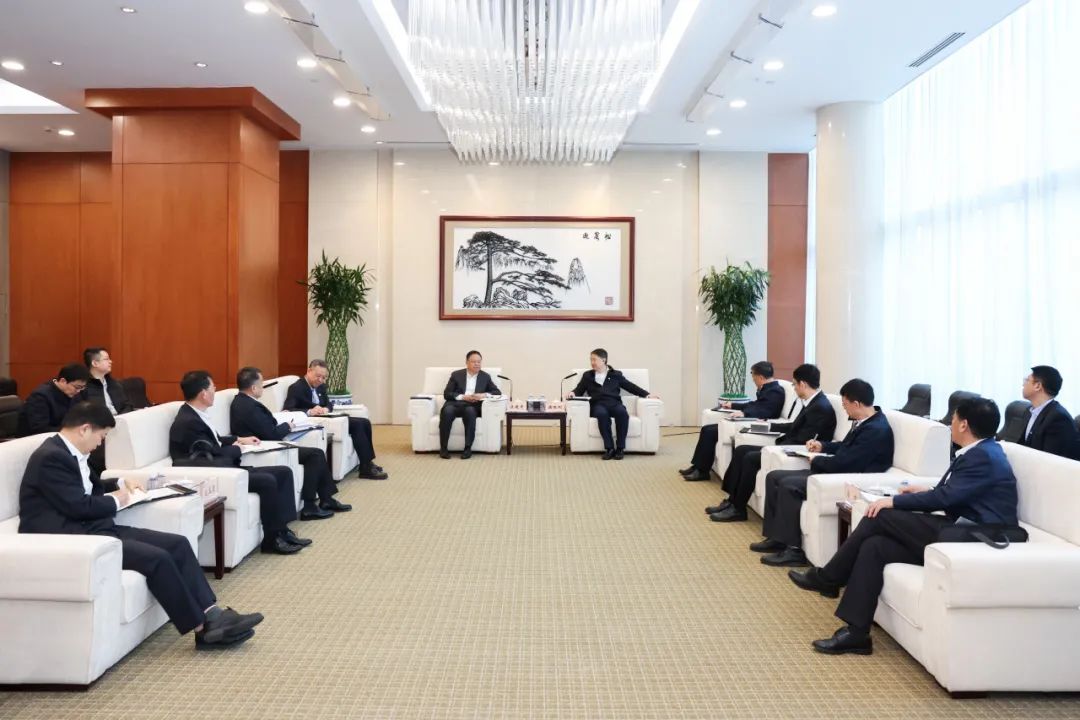 華能集團(tuán)黨組書記、董事長溫樞剛會見中國鐵建黨委書記、董事長汪建平
