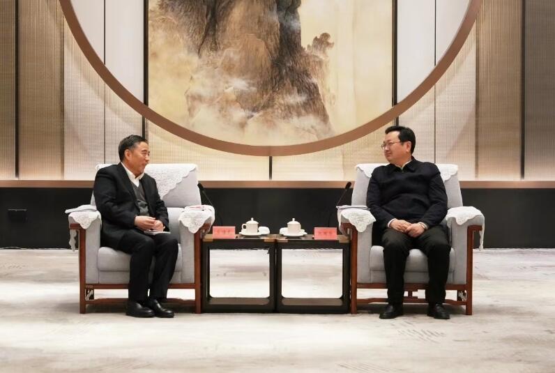 中國能建黨委書記、董事長宋海良拜會河北省委常委，雄安新區(qū)黨工委書記、管委會主任張國華并開展實地考察