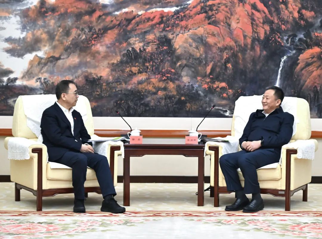 鄒磊拜會(huì)內(nèi)蒙古自治區(qū)黨委書(shū)記孫紹騁、自治區(qū)主席王莉霞