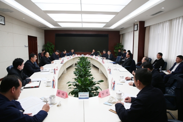 中國電建黨委書記、董事長丁焰章拜會水利部黨組書記、部長李國英