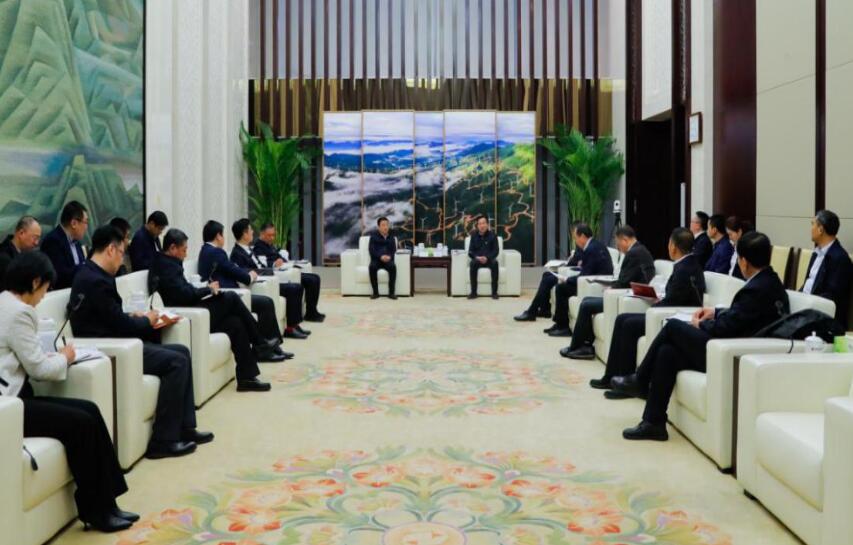 國家電投黨組書記、董事長劉明勝會見遼寧省委常委、沈陽市委書記王新偉