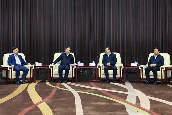 華能集團董事長溫樞剛、總經(jīng)理鄧建玲會見寧夏回族自治區(qū)黨委書記梁言順主席張雨浦