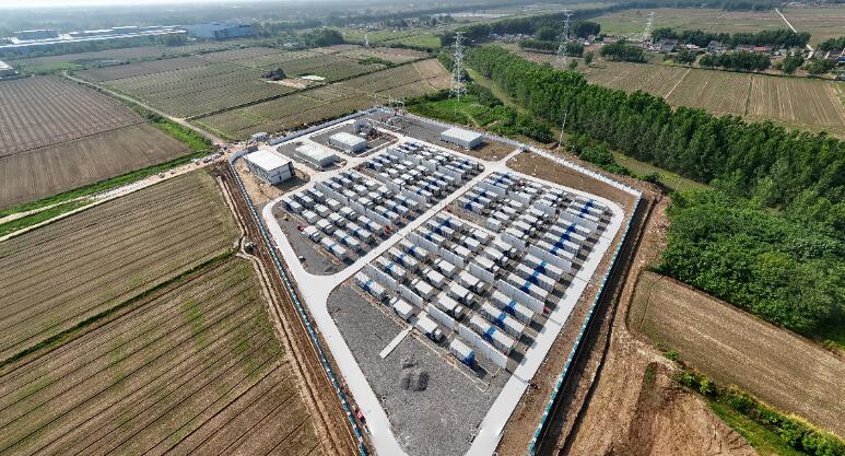 江蘇阜寧縣東溝鎮(zhèn)160兆瓦/320兆瓦時儲能電站