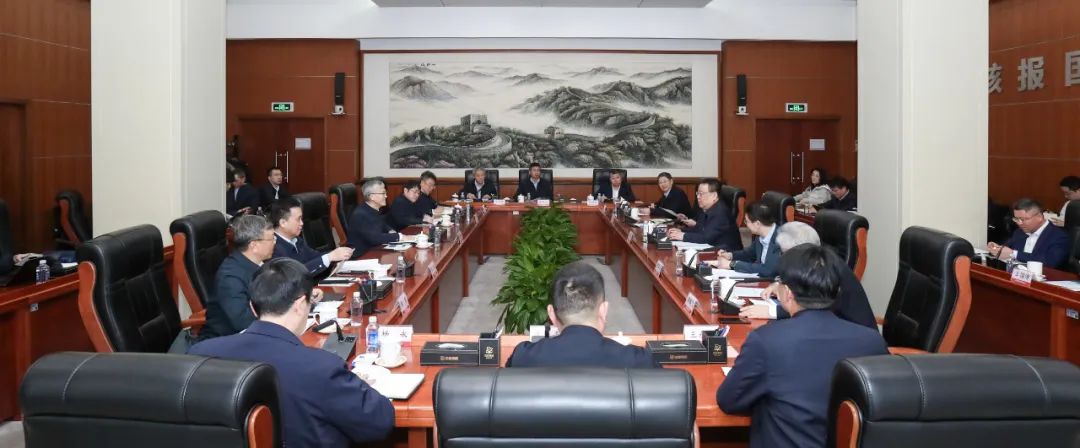 中核集團(tuán)會(huì)見(jiàn)東方電氣集團(tuán)總經(jīng)理、黨組副書(shū)記張彥軍一行