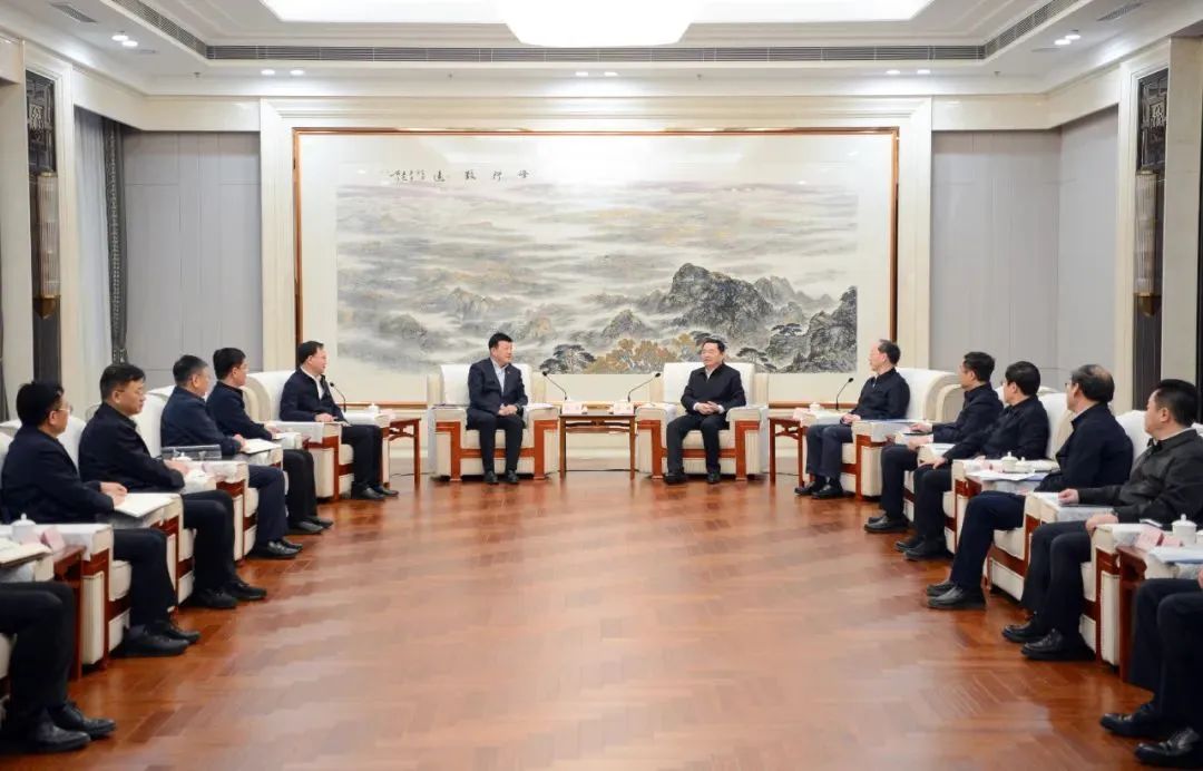 大唐集團黨組書記呂軍、總經(jīng)理張傳江拜會遼寧省委書記郝鵬、省長李樂成