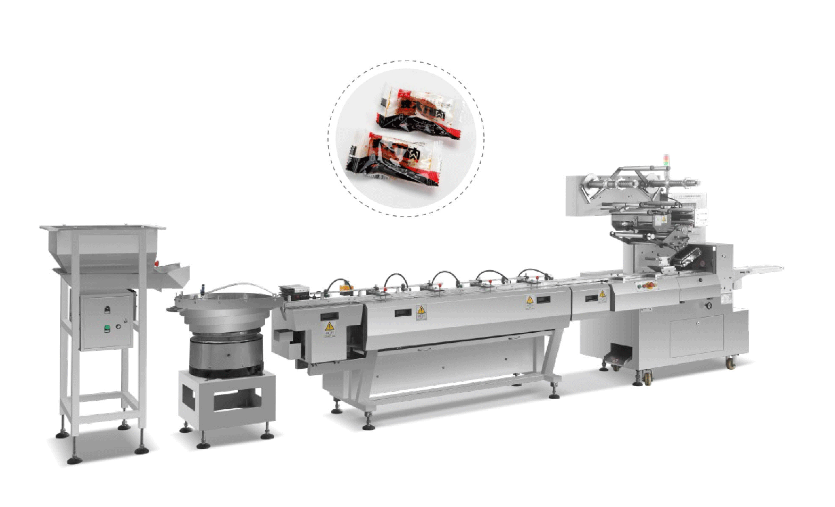 DXD-300轉(zhuǎn)盤式自動理料枕式包裝機(jī) DXD-300轉(zhuǎn)盤式自動理料枕式包裝機(jī)